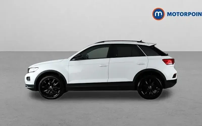 Used VW T-Roc Black Edition 150 HP (110 kW) 2021 White SUV