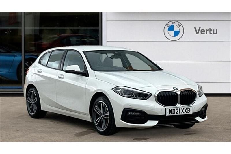 White Used 2021 BMW 118 Sport Line Hatchback | £16,995 (Super price) - Image 1/4