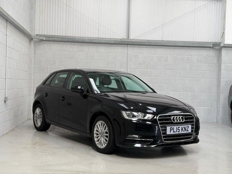 Used Audi A3 2015 Black Hatchback