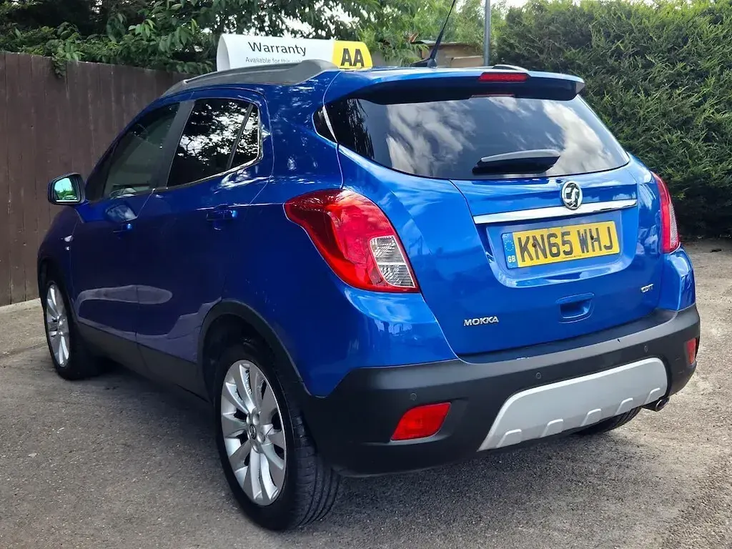 Used Vauxhall Mokka 130 HP (95 kW) 2015 Blue SUV