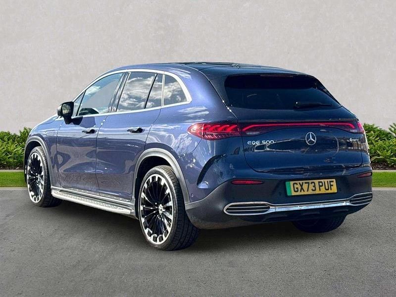 Used Mercedes EQE500 AMG line 300 kW (408 HP) 2023 Blue Estate