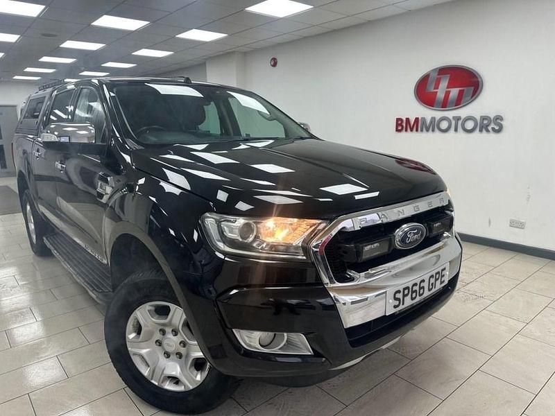 Used Ford Ranger Limited 2016 Black Pickup