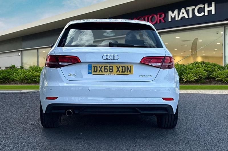 Used Audi A3 Sportback Comfort 2018 White Hatchback