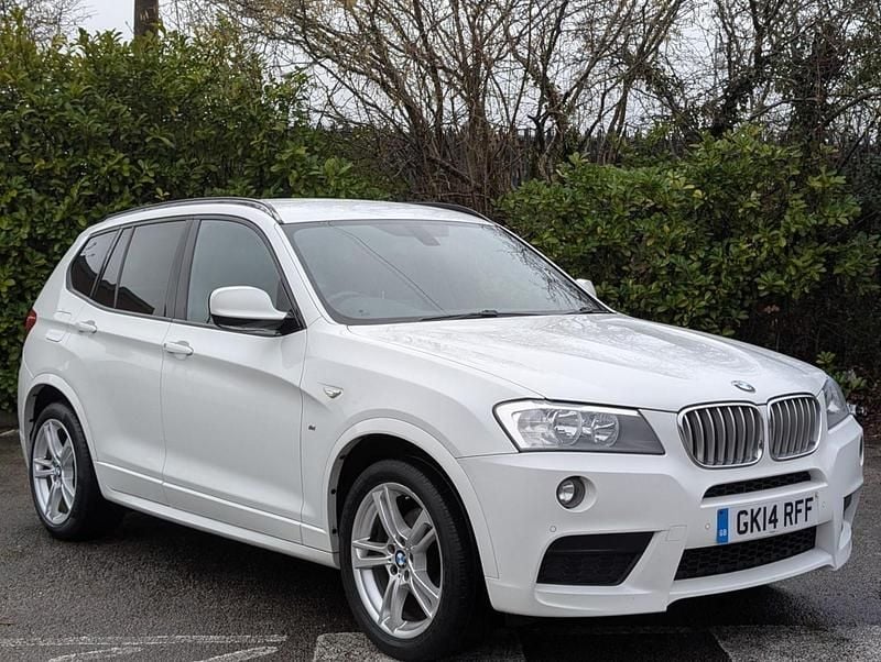 Used BMW X3 M Sport 255 HP (187 kW) 2014 White SUV
