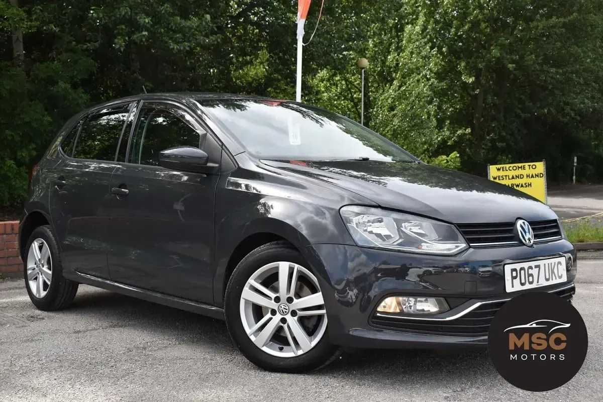 Used VW Polo Edition 90 HP (66 kW) 2017 Grey Hatchback