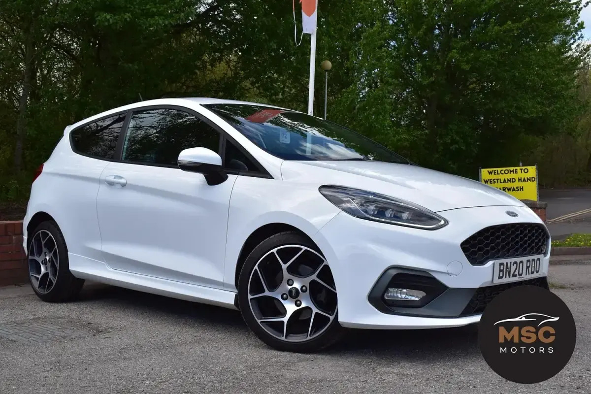 Used Ford Fiesta ST 200 HP (147 kW) 2020 White Hatchback