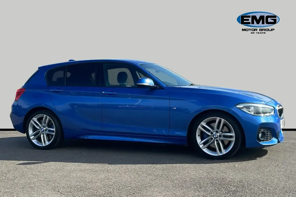 Used BMW 120 M Sport 190 HP (139 kW) 2016 Blue Hatchback