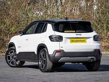 New Jeep Avenger Summit 100 HP (73 kW) 2026 Bicolour solid  snow white with volcano roof SUV