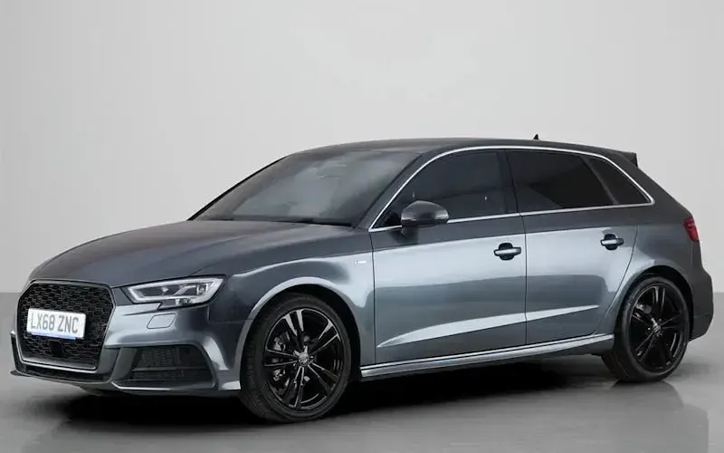 Used Audi A3 Sportback S-Line 116 HP (85 kW) 2018 Grey Hatchback