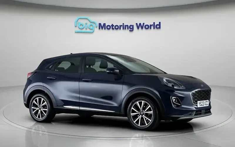 Used Ford Puma Titanium 125 HP (91 kW) 2023 Blue SUV