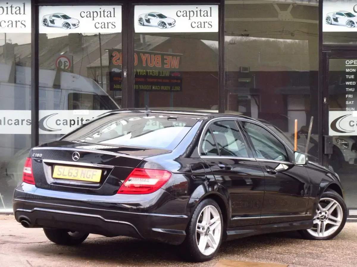 Used Mercedes C180 AMG 2013 Black Sedan