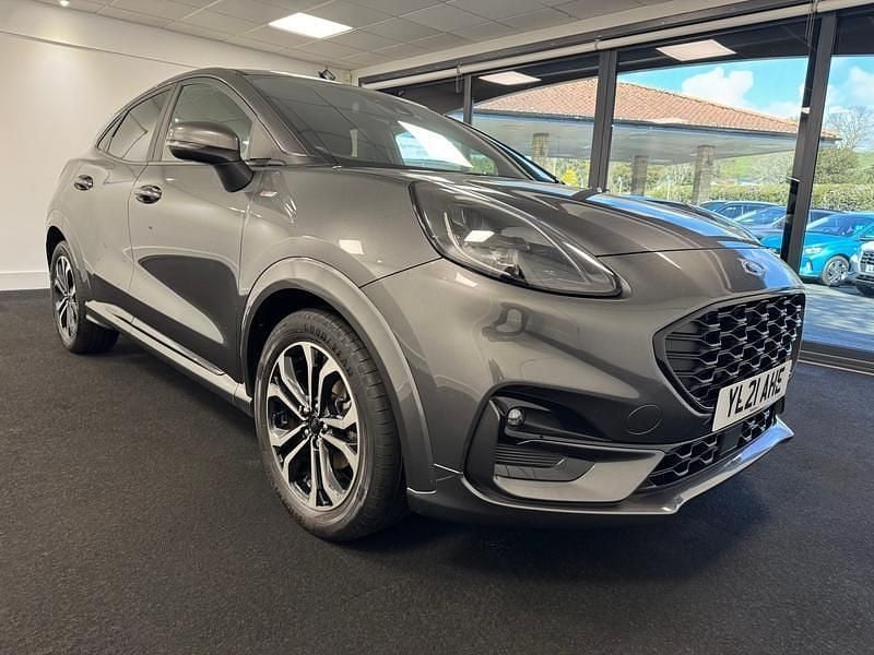 Used Ford Puma ST-Line 125 HP (91 kW) 2021 Magnetic grey SUV