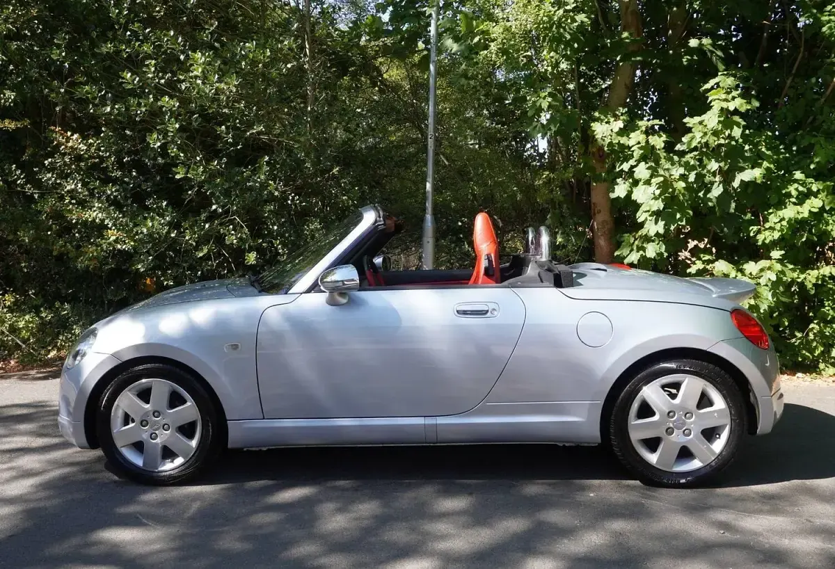 Used Daihatsu Copen 87 HP (63 kW) 2009 Silver Cabriolet