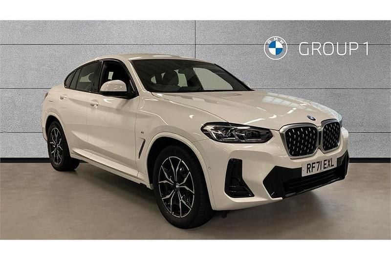 White Used 2022 BMW X4 M Sport SUV | £34,895 (Fair price) - Image 1/4