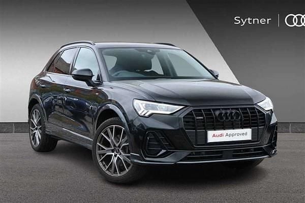 Black Used 2025 Audi Q3 S-Line SUV | £38,000 (Expensive) - Image 1/4