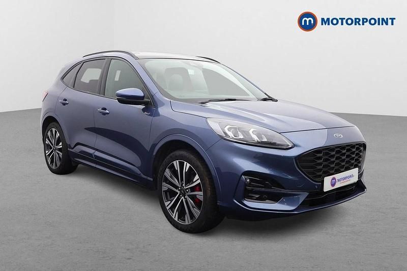 Blue Used 2022 Ford Kuga ST-Line X SUV | £20,049 (Fair price) - Image 1/4