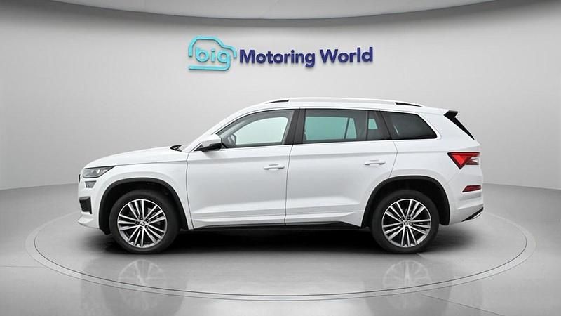 Used Skoda Kodiaq Dynamic 190 HP (139 kW) 2022 White SUV