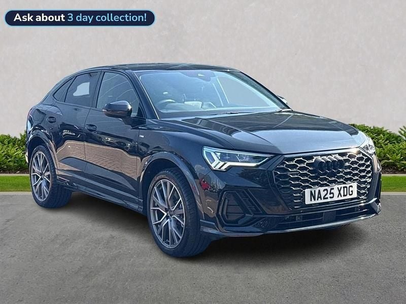 Black Used 2025 Audi Q3 Black Edition SUV | £40,537 (Expensive) - Image 1/4