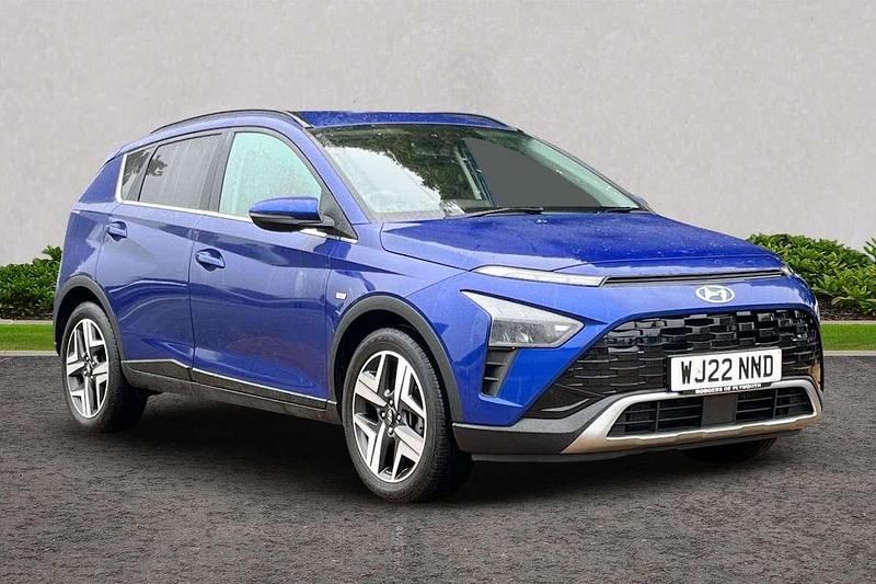 Blue Used 2022 Hyundai Bayon Premium SUV | £14,679 (Fair price) - Image 1/4