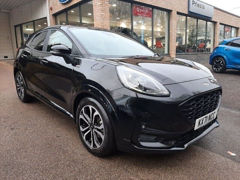 Agate black Used 2021 Ford Puma ST-Line Coupe | £15,795 (Fair price) - Image 1/4
