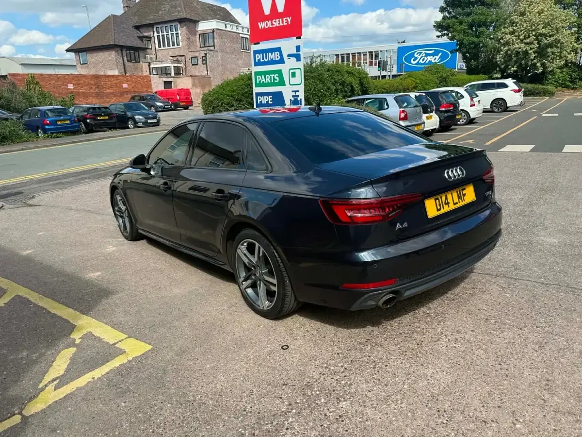 Used Audi A4 S-Line 2018 Blue Sedan