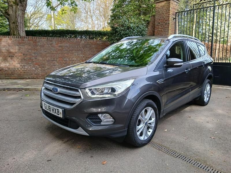 Used Ford Kuga Titanium 150 HP (110 kW) 2018 Magnetic grey metallic SUV