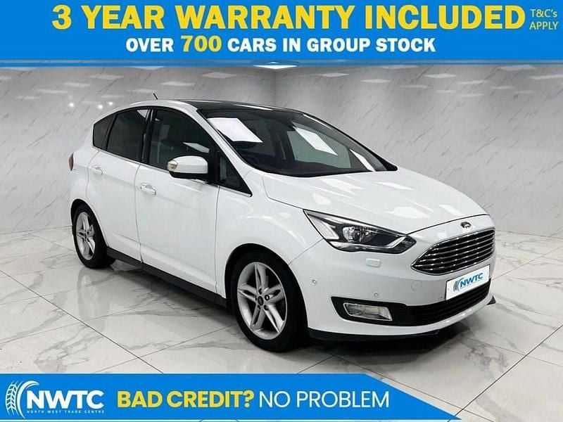 White Used 2015 Ford C-MAX Titanium X MPV | £7,795 (Fair price) - Image 1/2