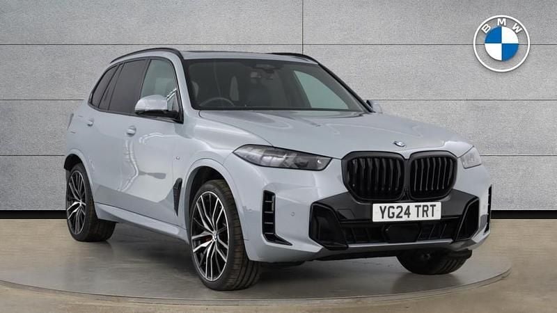Grey Used 2024 BMW X5 M Sport SUV | £65,000 (Expensive) - Image 1/4