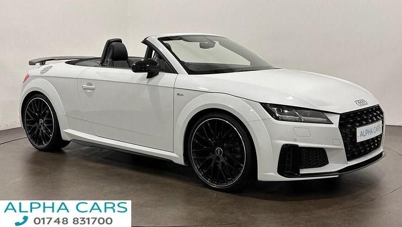 White Used 2019 Audi TT Roadster Black Edition Cabriolet | £22,495 (Fair price) - Image 1/4