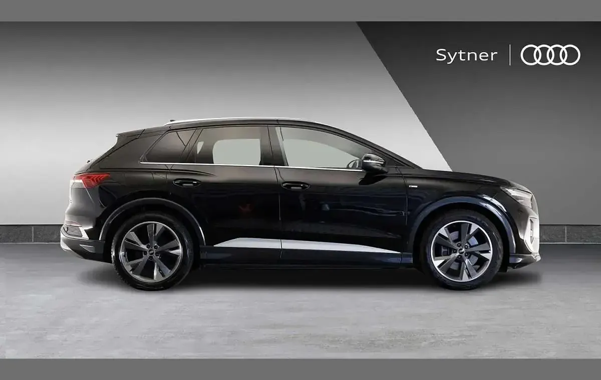 Used Audi Q4 e-tron S-Line 219 kW (299 HP) 2021 Black SUV