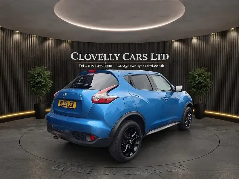 Used Nissan Juke Tekna 112 HP (82 kW) 2019 Blue SUV
