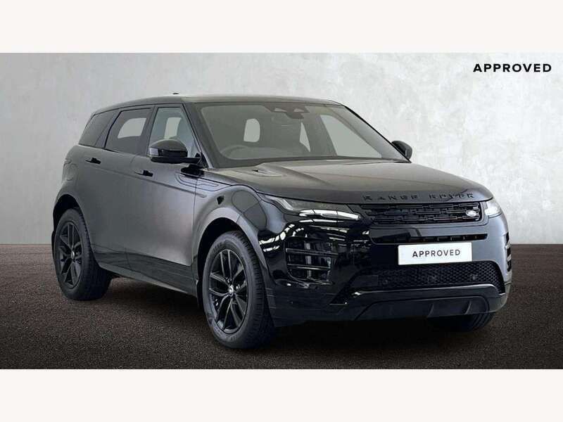 Black Used 2025 Land Rover Range Rover evoque SE Dynamic SUV | £45,000 - Image 1/4