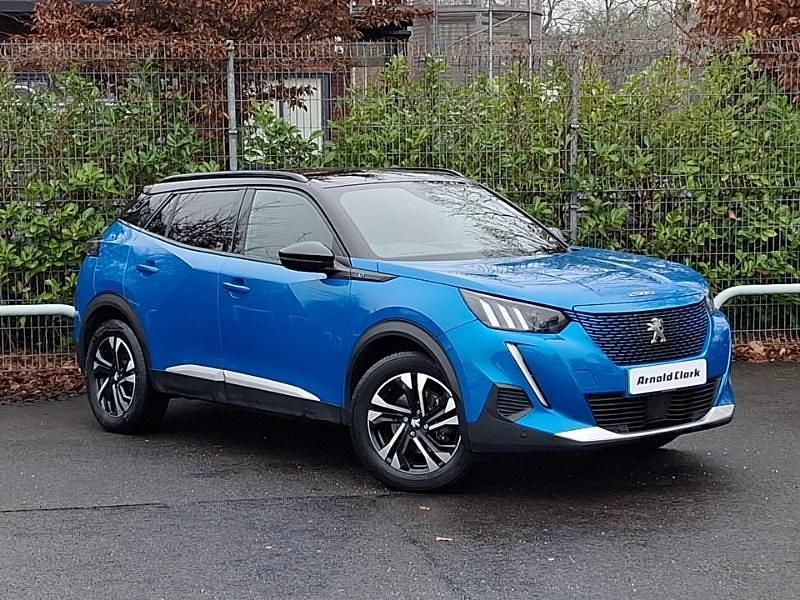 Blue Used 2023 Peugeot e-2008 GTi SUV | £14,798 (Fair price) - Image 1/4