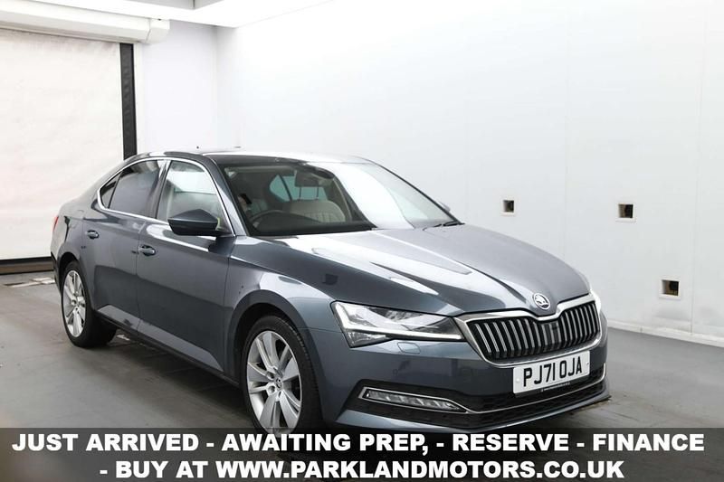 Grey Used 2021 Skoda Superb SE L Hatchback | £14,295 (Fair price) - Image 1/3