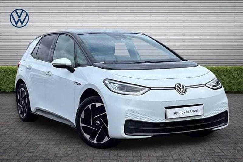 Used VW ID.3 Pro Performance 150 kW (204 HP) 2021 Manganese grey with black roof Hatchback