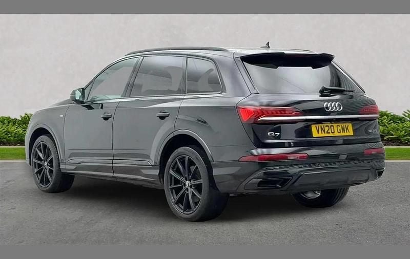 Used Audi Q7 Black Edition 340 HP (250 kW) 2020 Black SUV