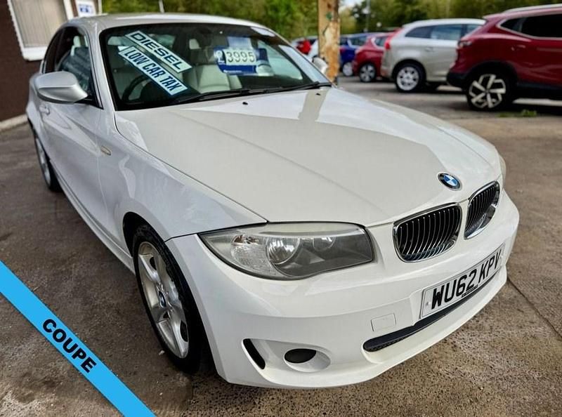 White Used 2012 BMW 118 Coupé Exclusive Coupe | £3,995 (Good price) - Image 1/4