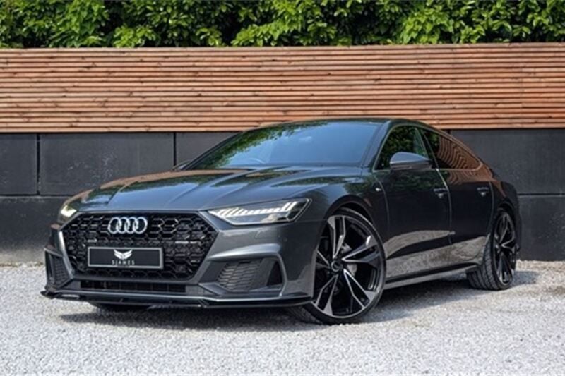 Grey Used 2021 Audi A7 Sportback S-Line Hatchback | £27,990 (Good price) - Image 1/4