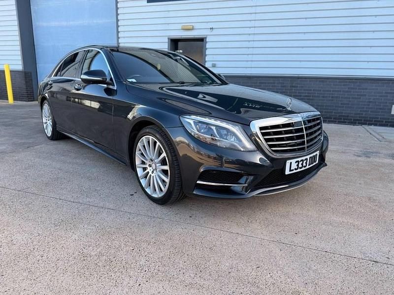 Used Mercedes S350L AMG line 2015 Black Sedan