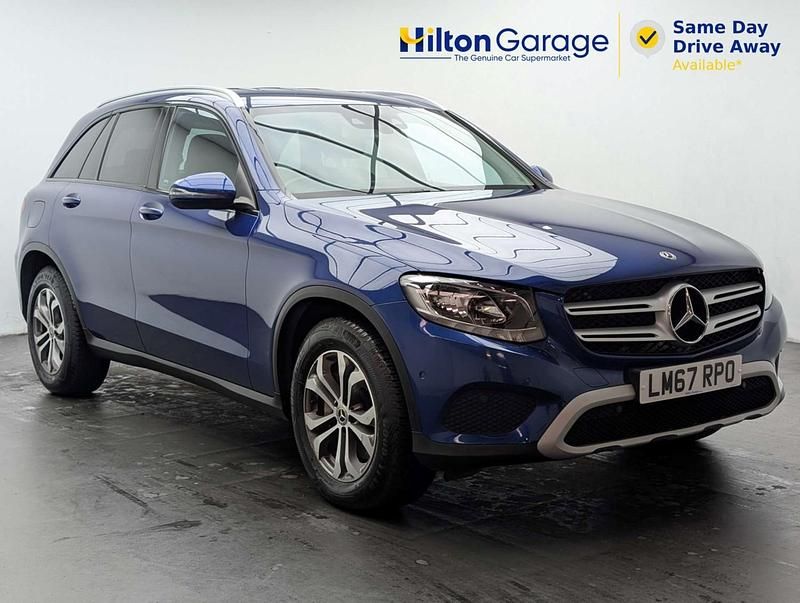 Begagnad Mercedes GLC220 Executive 2017 Blå SUV