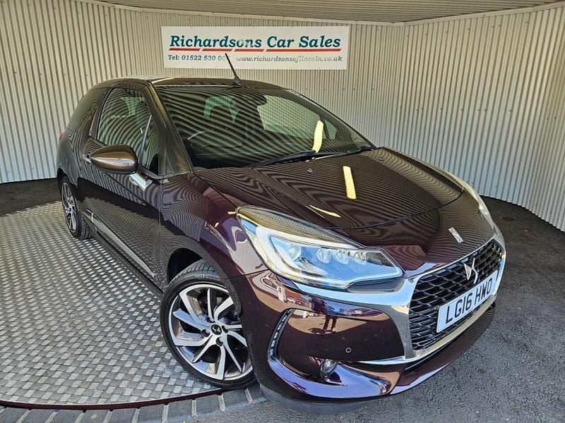 Purple Used 2016 DS Automobiles DS3 Cabriolet Prestige Cabriolet | £5,000 (Fair price) - Image 1/4