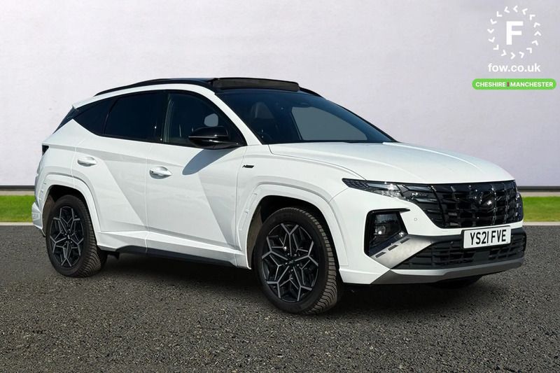 White Used 2021 Hyundai Tucson N Line SUV | £21,399 (Fair price) - Image 1/4