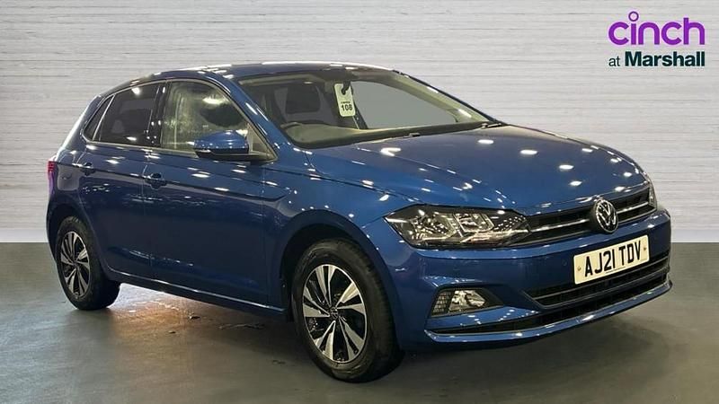 Blue Used 2021 VW Polo Match Hatchback | £13,349 (Fair price) - Image 1/4