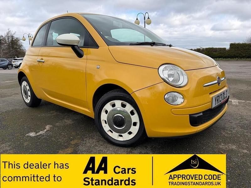 Used Fiat 500 S 2013 Yellow Hatchback