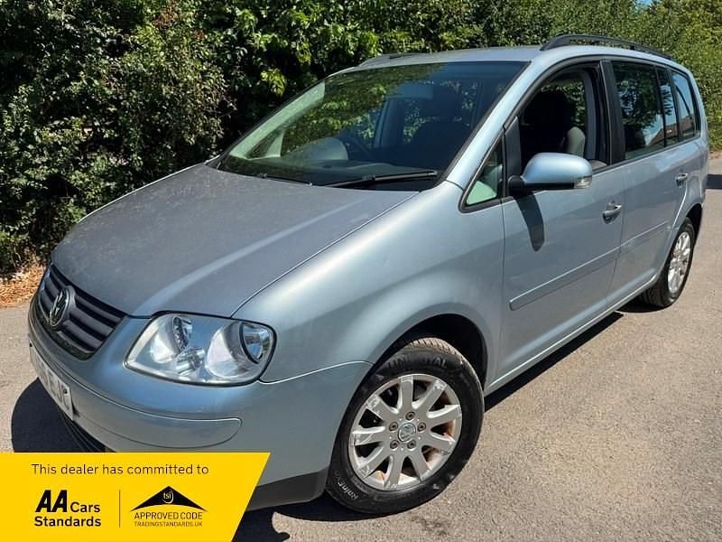 Blue Used 2006 VW Touran S MPV | £1,995 - Image 1/4