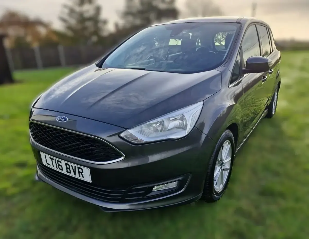 Usado Ford Grand C-Max Zetec 120 HP (88 kW) 2016 Cinzento Monovolume