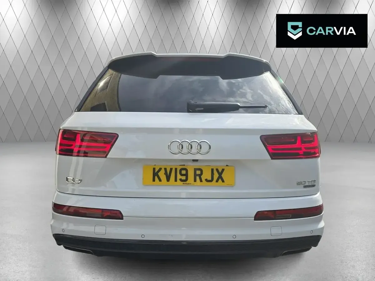 Used Audi Q7 Black Edition 286 HP (210 kW) 2019 White SUV