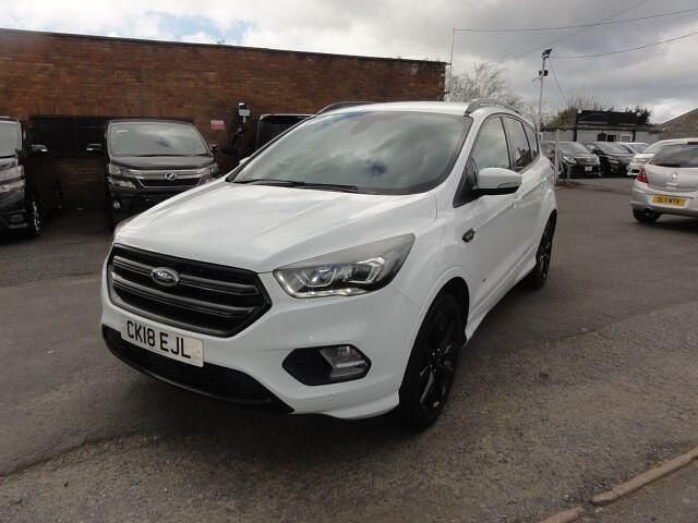 Used Ford Kuga ST-Line 180 HP (132 kW) 2018 White SUV
