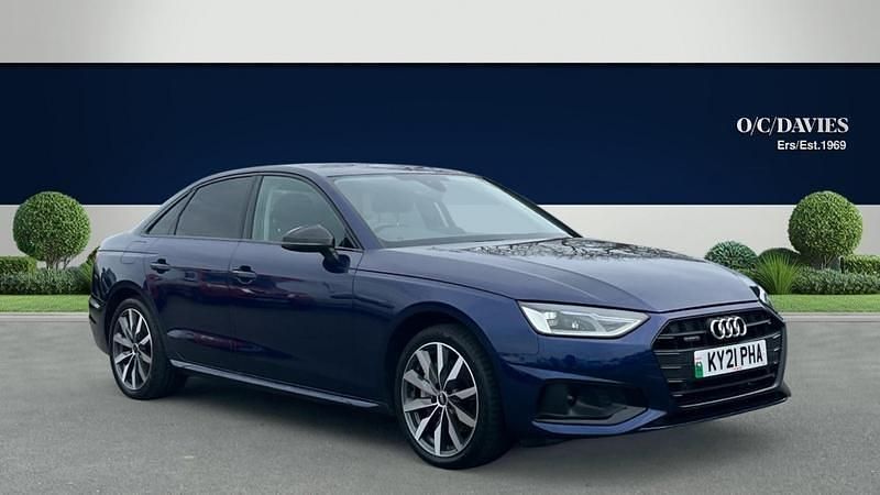 Used Audi A4 Sport 190 HP (139 kW) 2021 Blue Sedan