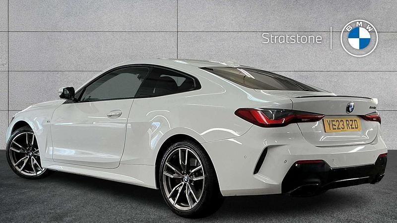 Used BMW M440 M Sport 369 HP (271 kW) 2023 White Sedan